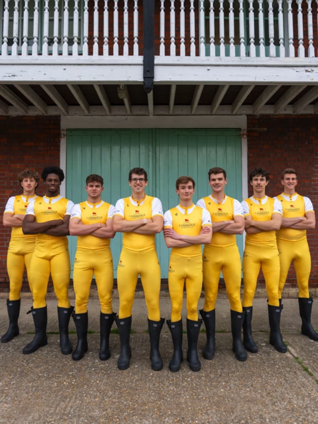 Bold in gold, meet your 2025 Goldie crew ⭐️ This is the men's reserve crew and they'll compete against Oxford's reserve on Saturday 13 April on The Thames. 📹 @caticnordin #Rowing #CambridgeUniversity #TheBoatRace #CambridgeStudent