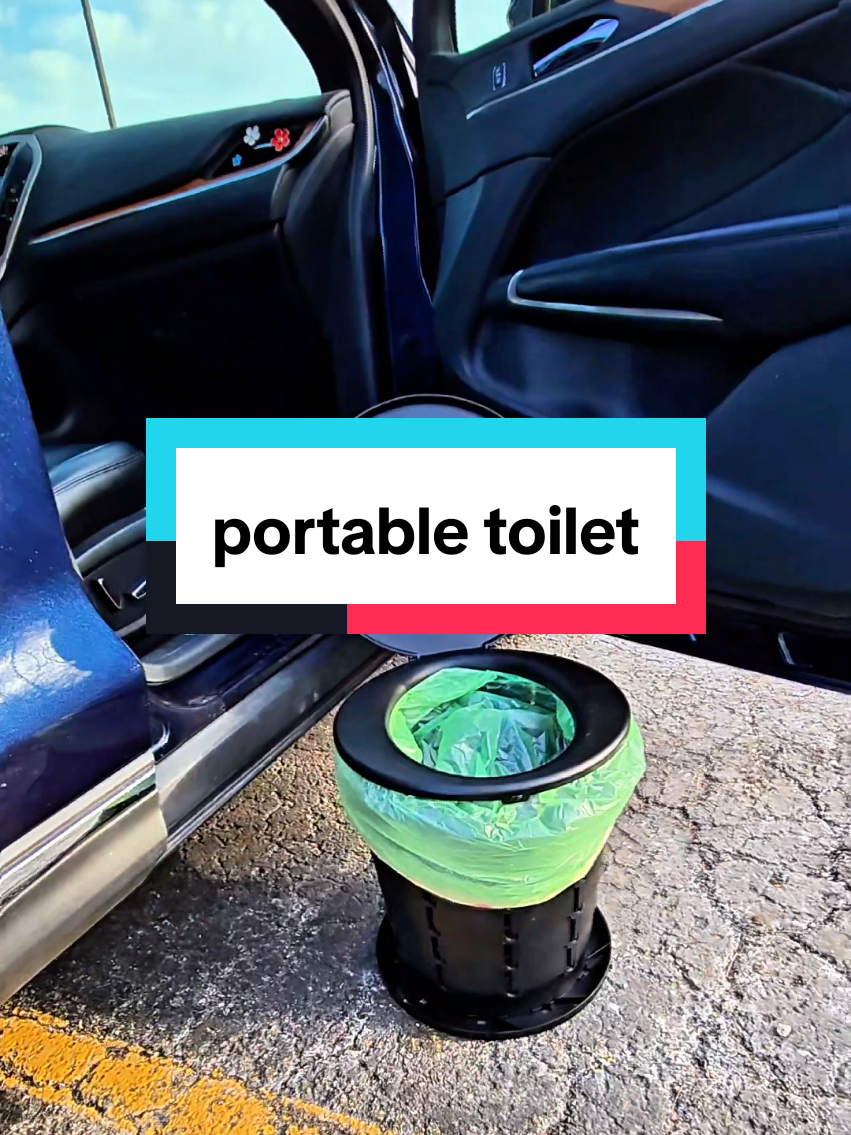 I know I'm not the only one that has had quite a few close calls while in the car, this portable toilet is going to come in clutch 💩 #portabletoilet #campingtoilet #foldabletoilet #rhinoportabletoilet #portablegarbagebag  #portabletrashcan #ttsdelightnow #giftguide  #creatorboostcamp #ttslevelup #tiktokshoprestock #tiktokshopspringglowup #toptiermarch #springtok 