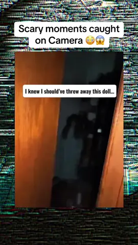Scary moments caught  on Camera 😳😱 . #scary #horror #mystery #creepy #haunted #shadow #horrortok #scaryvideos #blowthisup 
