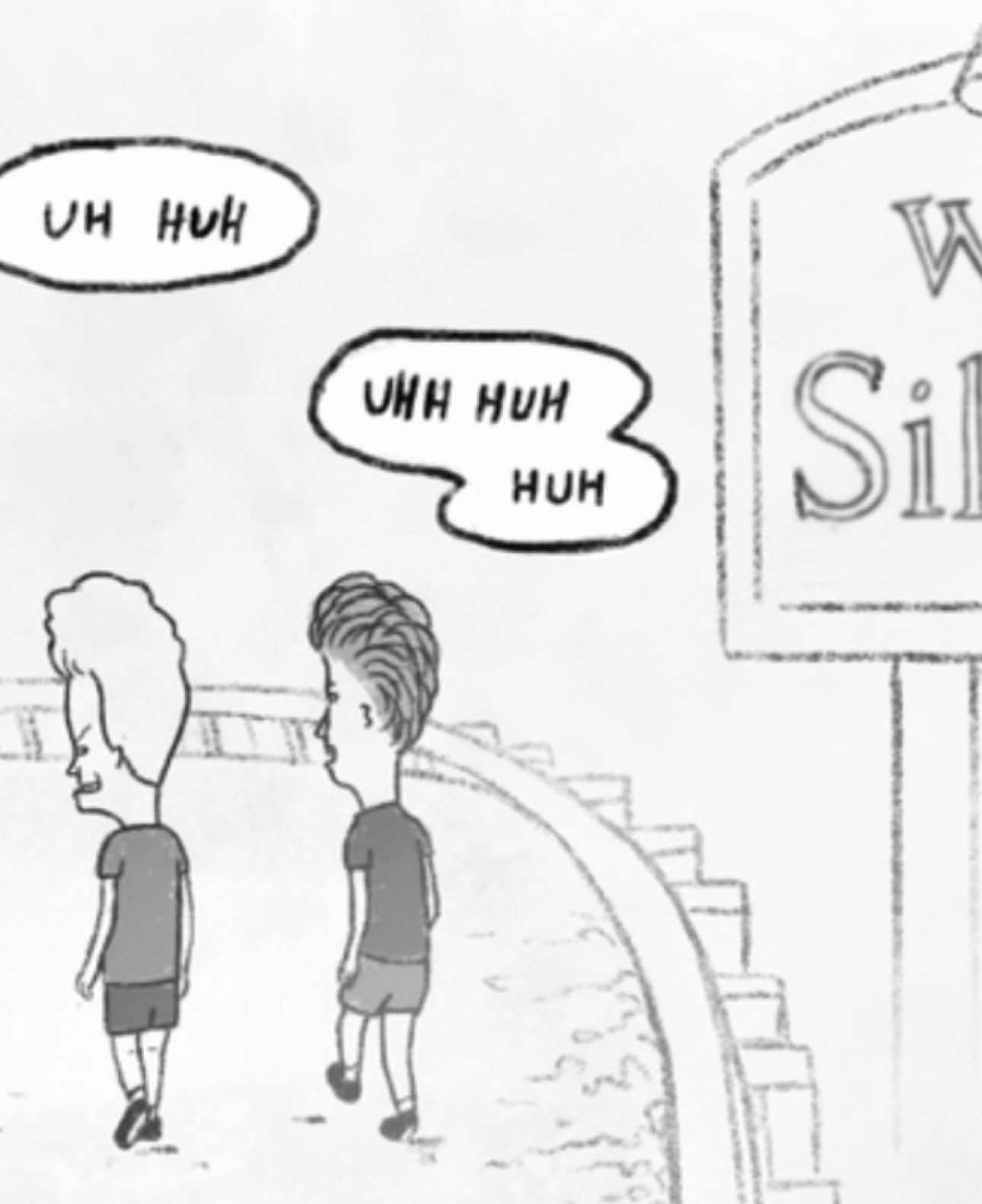 #Beavisandbutthead in #silenthill #funny #playstation #lizrust #tumblr #comic #fyp #MTV #Konami #iamthegreatcornholio 