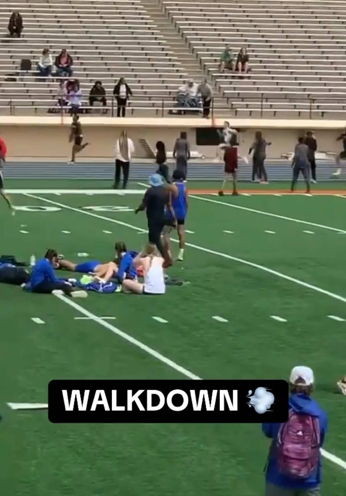 It’s not over until it’s over! 💨 #track #trackandfield #race #speed #fast #comeback #highschooltrack #highschoolsports #athlete #sports #highlight #speedy #relayrace 