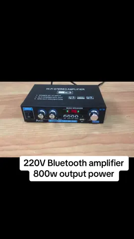 220V Bluetooth amplifier 800w output power#Karaoke #Speaker #amplifier 