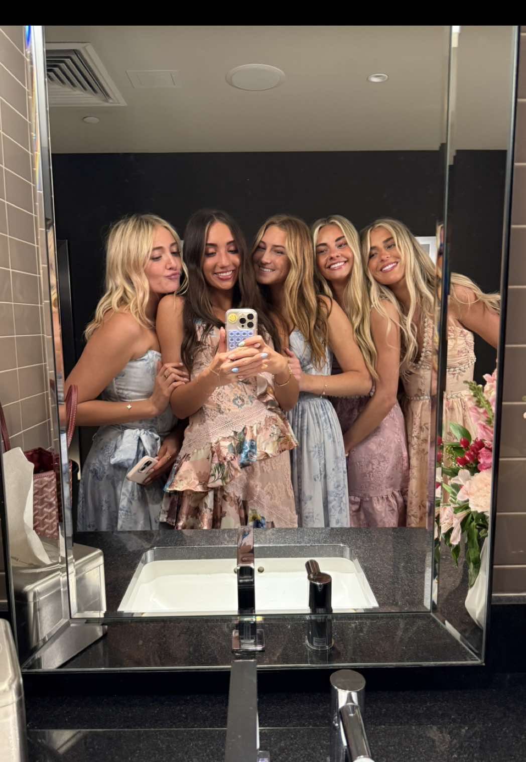 prom dress reveal with my fav girls 🥹🥹💓