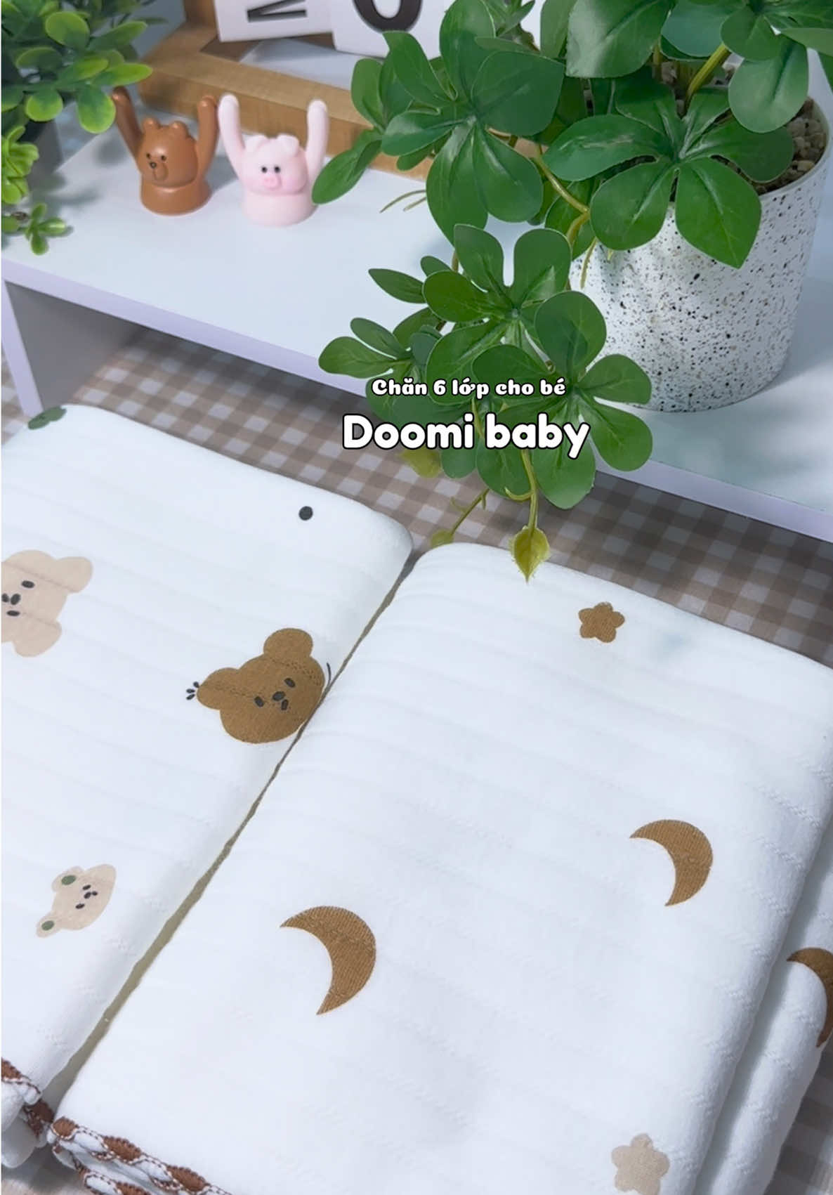 Chăn Mền 6 Lớp Cotton hàn#mebau #mebauthongthai #mebimsua #chanmen6lop #chancotton 