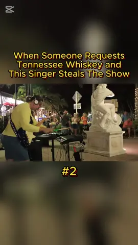 When Someone Requests Tennessee Whiskey and This Singer Steals The Show #David#music#guitar#piano #drums#singer#songwriter #livelooping#guitarsolo #pianoandguitar#onemanband #onepersonband#livemusic #newmusic 