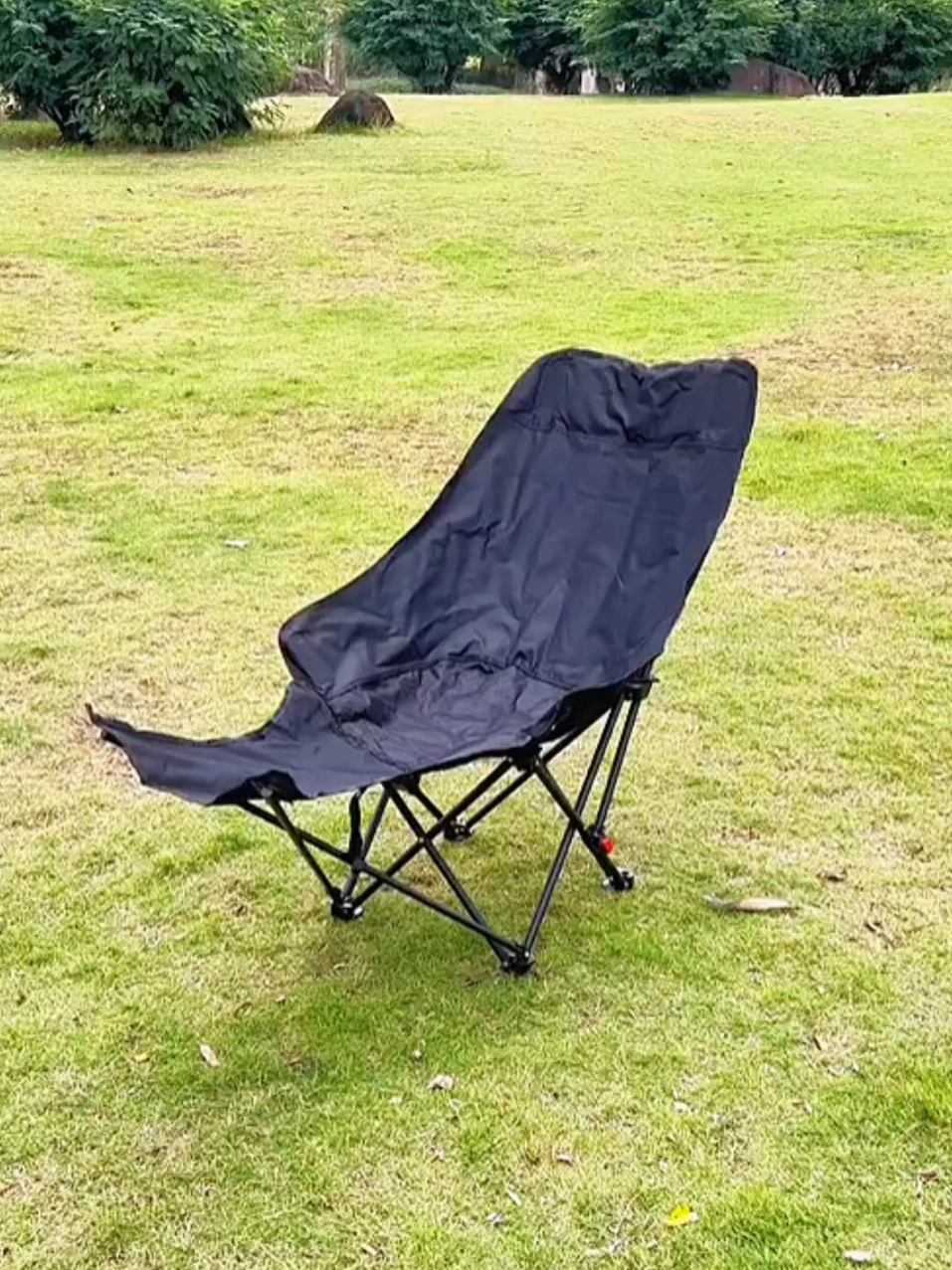 Ghế Camping mặt trăng thư giãn ngã lưng gấp gọn 