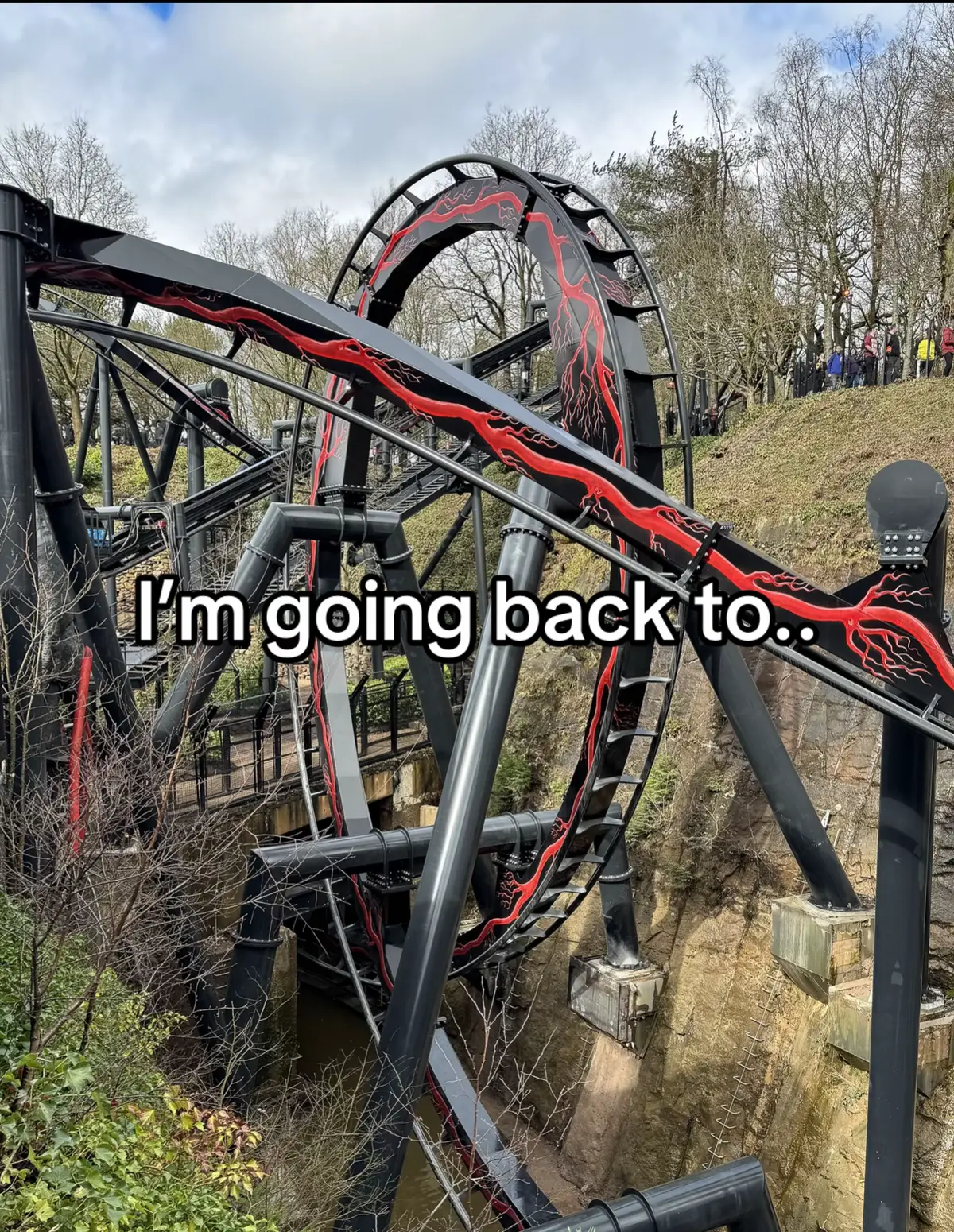 #fyp #foryou #foryoupage #nemesisreborn #nemesis #rollercoaster #themepark #UK #ukthemepark #ukrollercoaster #adrenaline 