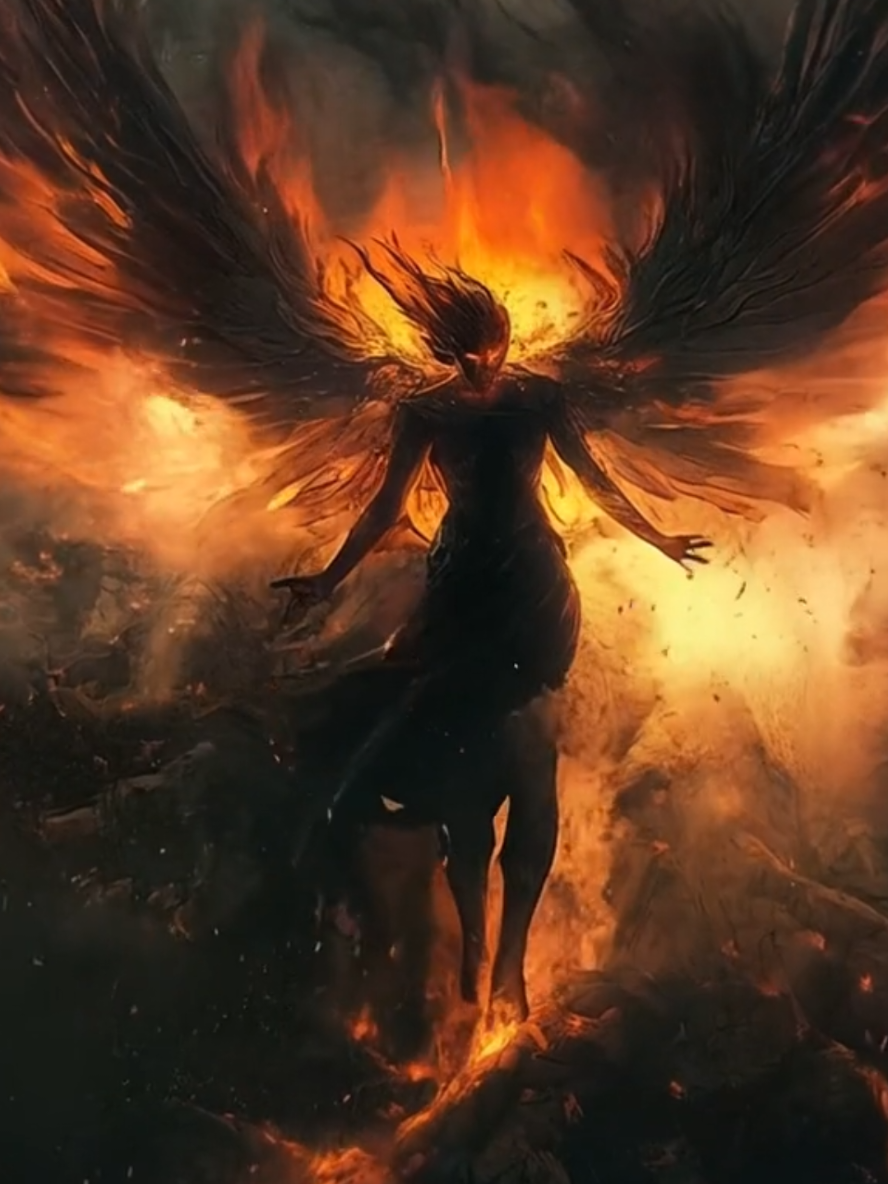 Angels of darkness #art #souls #scarytok #hell #bible #scary #realscarytok 