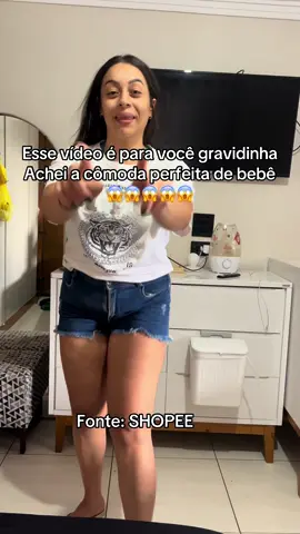 EU AMEI, DE ÓTIMA QUALIDADE, E PREÇO JUSTO 🚨 Comenta eu quero que indico✨✨  #fy #fyp #comoda #comodas #cômoda #bebe #quarto #decoracao #enxovaldebebe #quartodobebe #maternidade #gestacao #acheinashopee #indicacao#fyyyyyyyyyyyyyyyy #foryoupage #enxoval 