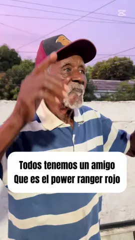 Yo soy el rojo del pawer ranger 