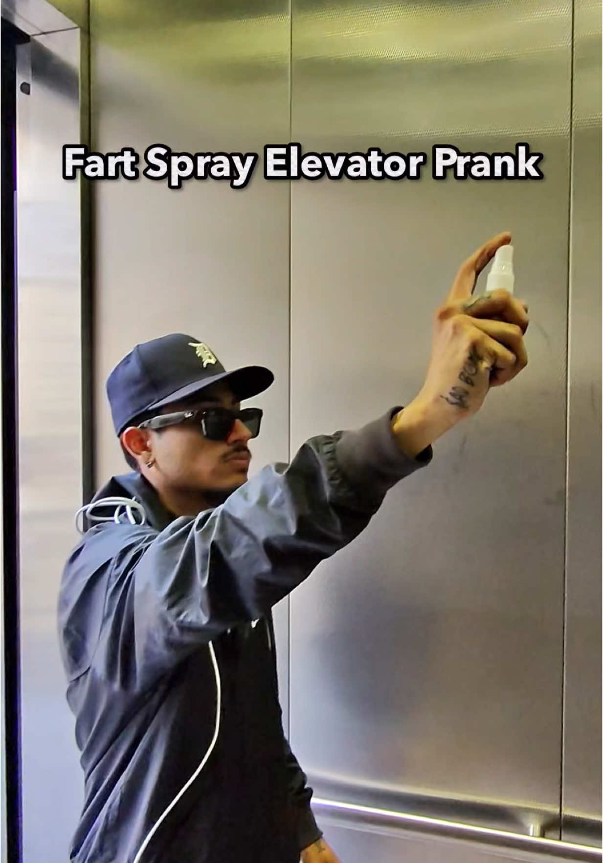 This stuff absolutely STINKS😂 #prank #fartprank #fartsprayprank #fartspray #tiktokshop 