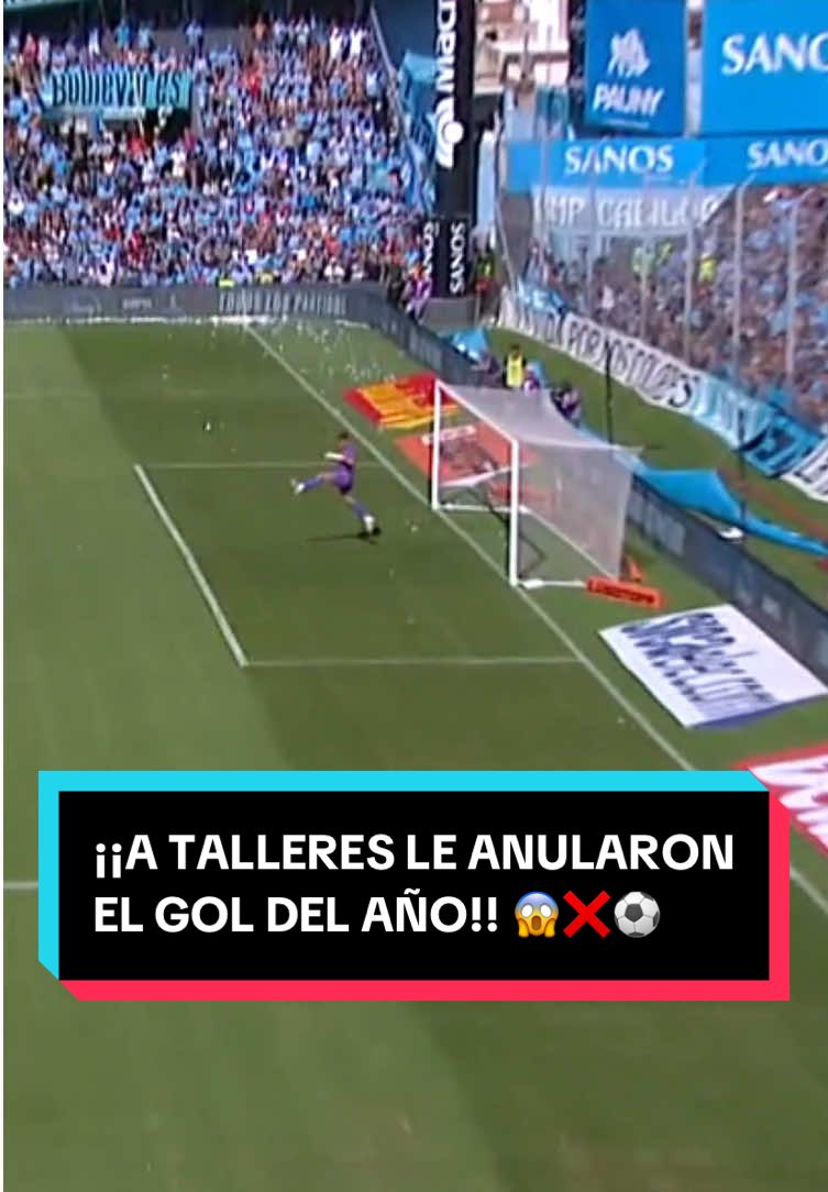 ¡ERA UN GOLAZO DE MITAD DE CANCHA! 🤯 Nahuel #Bustos sorprendió en el tiro libre, pero Sebastián #Zunino retrotajo la acción ❌⚽️ 📺🇦🇷 ESPN Premium | Suscribite al Pack Fútbol #TikTokDeportes #Talleres #Belgrano #futbolargentino 