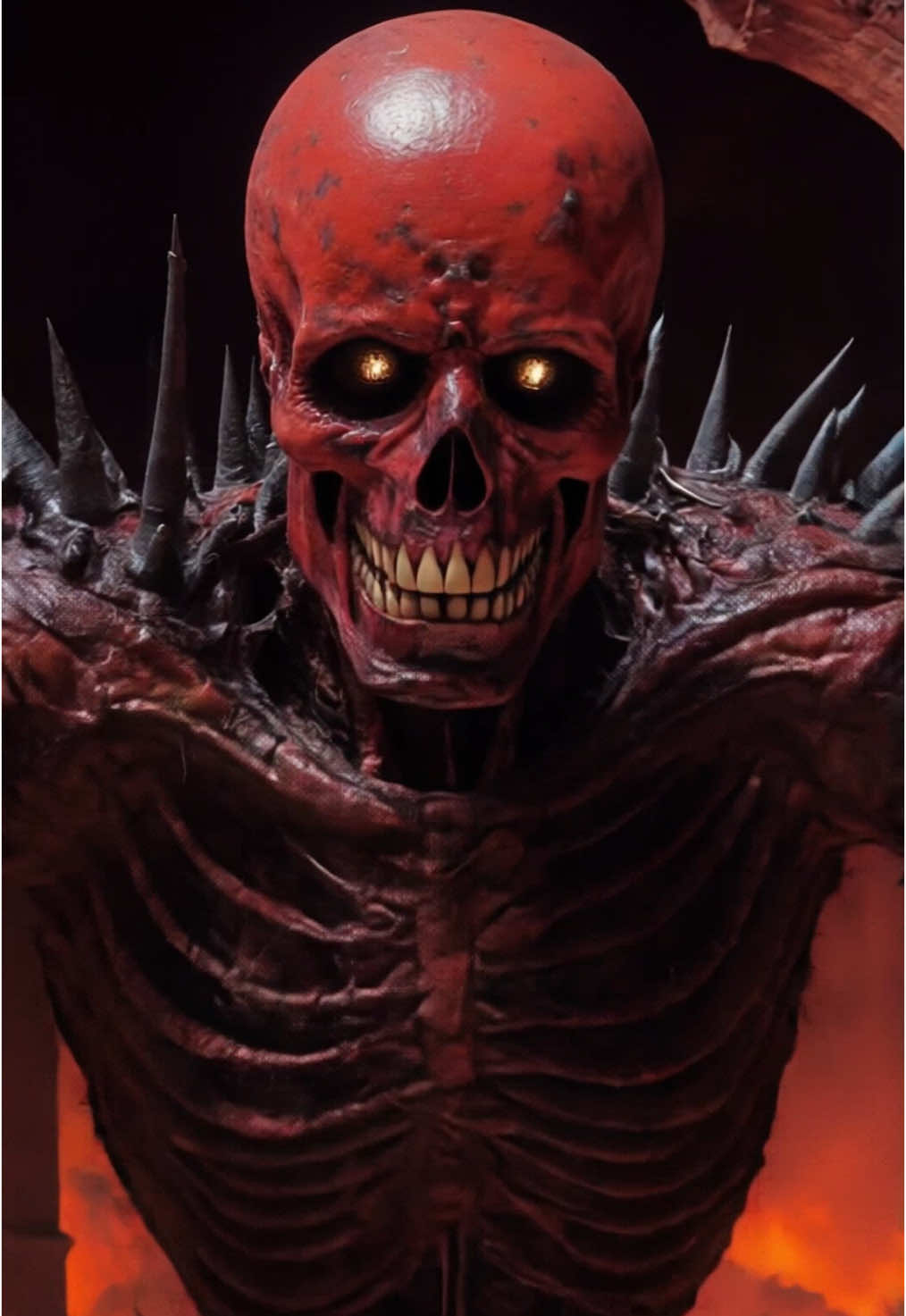The gaurdian. #viral #creepy #nightmarefuel #midjourney #art #horror #cryptid #devil #ai #aiart #trend #tiktok #demon #hell #trending #trends #movie #