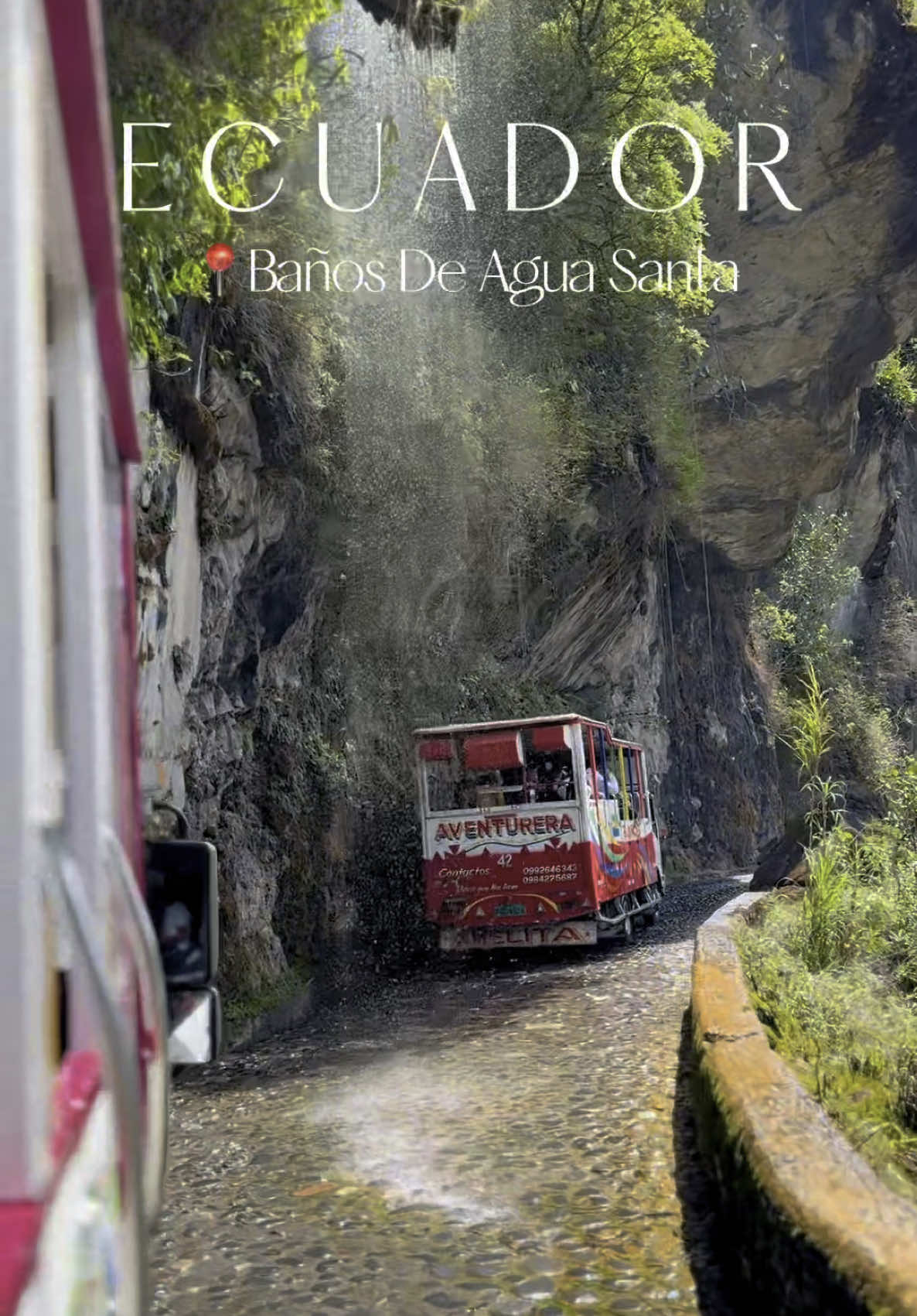 Parte 2| 📍Baños de Agua Santa 🤩 || #paisajes #naturaleza #bañosdeaguasanta #ecuador 