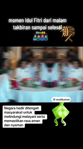 Di malam takbiran Hari Raya Idulfitri, negara harus hadir di tengah masyarakat untuk melindungi, melayani, serta memastikan rasa aman dan nyaman bagi seluruh rakyat.⁣ ⁣⁣ ⁣ Semoga Idulfitri 1446 H membawa keberkahan, kebahagiaan, dan mempererat persatuan seluruh rakyat Indonesia.⁣ ⁣ #MenkoPolkam #BudiGunawan #KabinetMerahPutih @Bonagrandika12 