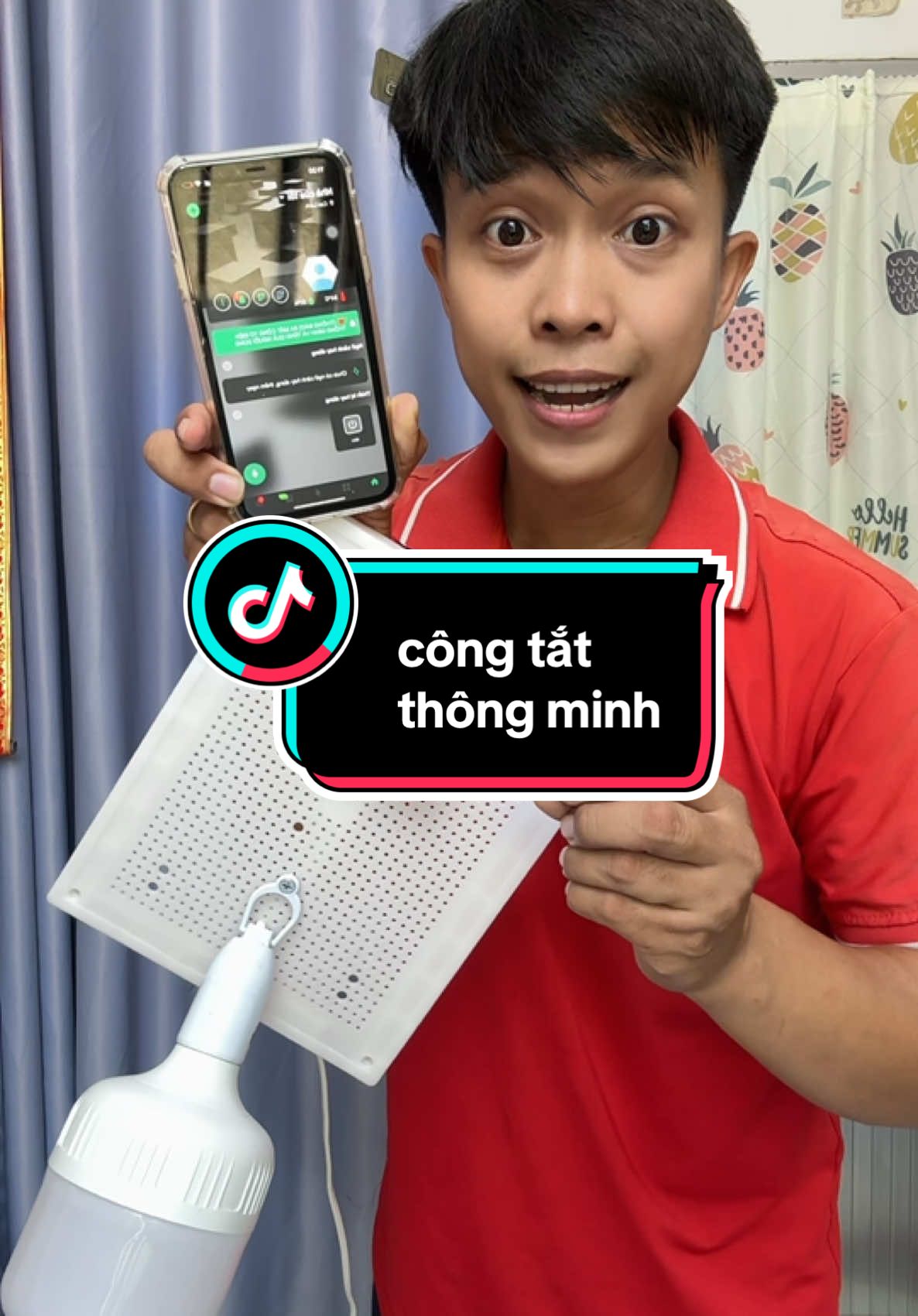 công tắt thông minh điều khiển thiết bị điện từ xa#xuhuong 