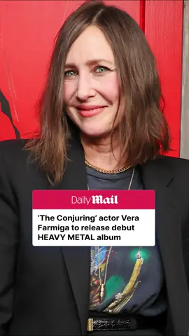 The Conjuring and Hawkeye actress Vera Farmiga has announced she will be releasing her debut album with her metal band - @The Yagas  The Oscar nominated actress has previously covered songs by Iron Maiden, Slipknot and Black Sabbath - we can’t wait to see what scary sounds she has for us! 🤘 #verafarmiga #verafarmigaedit #theconjuring #metal #metalmusic #heavymetal #theyagas #hawkeye 