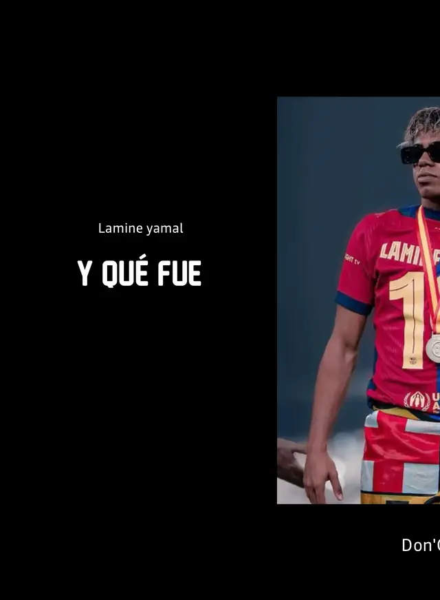 Y qué fue  lamine yamal  Y qué fue (y qué fue) No hiciste na (No hiciste na) Con tanta chapa pa' hacerle Rankin Kan kin kan Y qué fue (y qué fue) No hiciste na (No hiciste na) Con tanta chapa pa' hacerle Rankin Kan kin kan Mambo Chapa Doggystyle Kankin kankin kankin kan Kankin kankin kankin kan (no te canses) Kankin kankin kankin kan Kankin kankin kankin kan #nhac #viral #xh #fyp #remix #lyrics #lamineyamal 