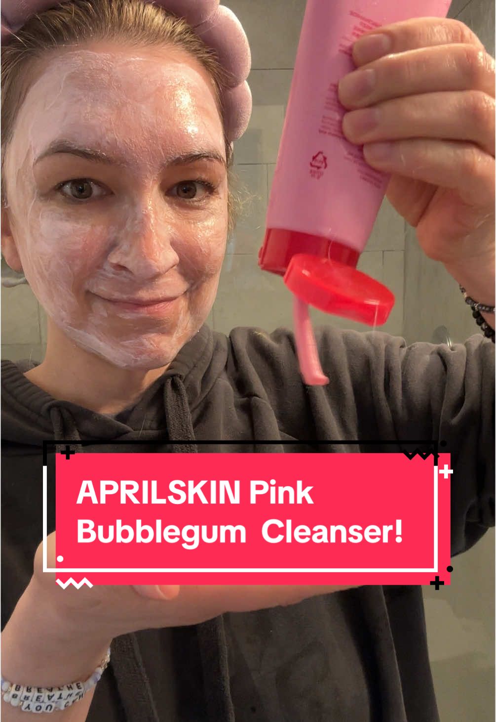 I didn’t know a facewash could be this fun, but here we are. 😍 The APRILSKIN TXA Niacinamide 99 Pore Care Pink Bubble Gum Deep Cleanse is like a skincare party in a bottle. The texture is SO unique—chewy and stretchy, almost like bubblegum (but for your face, lol). It makes washing my face feel less like a chore and more like a mini spa moment. ✨ I’ve been obsessed with kbeauty and koreanskincare lately, and this one is definitely a keeper. It’s gentle, hydrating, and leaves my skin feeling so smooth. Plus, it’s pink… so obviously, I’m in love. 💕 Anyone else feel like their skincare routine just got a glow-up? 👀 #kbeauty #koreanskincare #aprilskin #facewash #bubblegum #aprilskinbubblegumcleanser #bubblegumcleanser #obsessed #skincare 