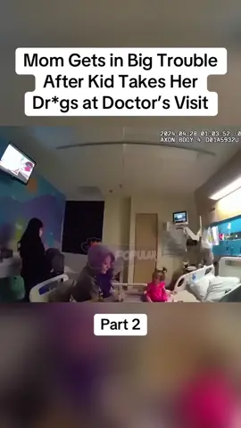 Mom Gets in Big Trouble After Kid Takes Her Dr*gs at Doctor’s Visit#cops #copsoftiktok #police #policeofficer #bodycam #crime #truecrime #truestory #foryou #fyp 