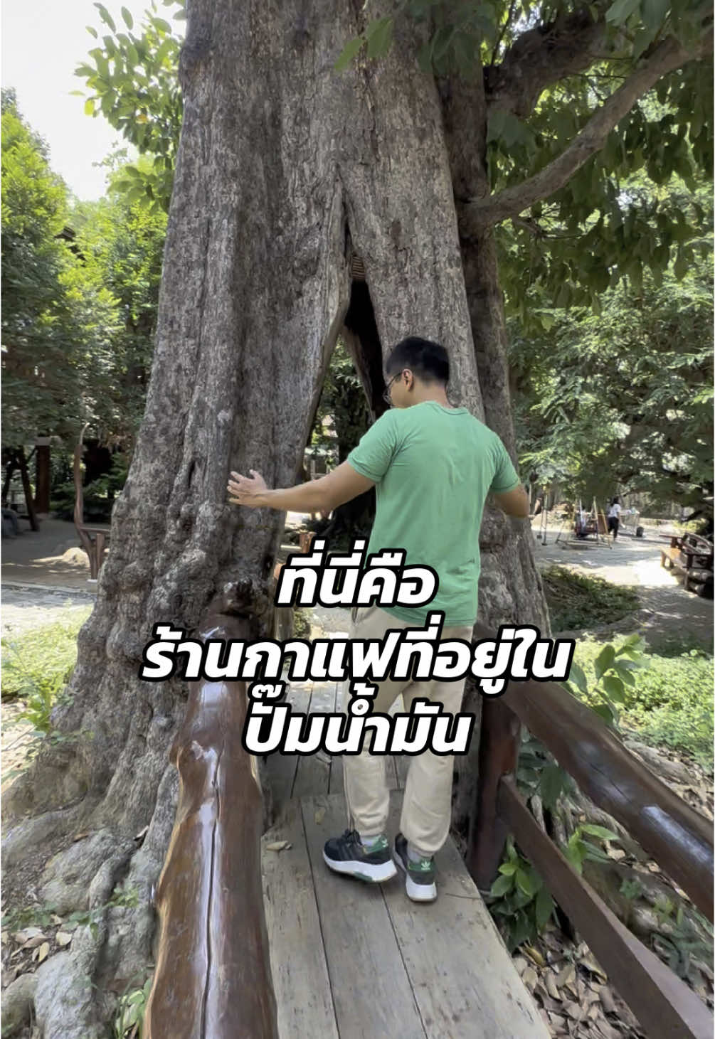 ☕️เป็นร้านกาแฟที่นึกว่่ารีสอร์ท สวนสัตว์ มี สวนใหญ่ ต้นไม้ร่มรื่น 😊 #สามโคก #คาเฟ่ปทุมธานี #คาเฟ่ 