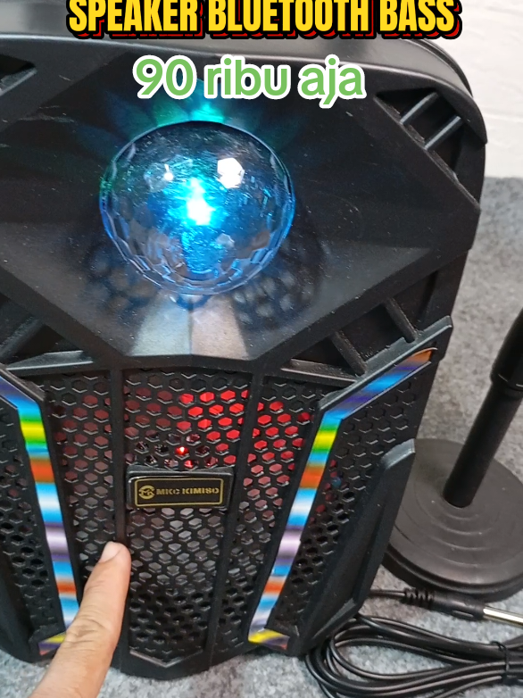 Speaker Bluetooth Bass 6,8 inchi bonus mikn& kabel cas #eletronik #speakerbluetooth #speaker 