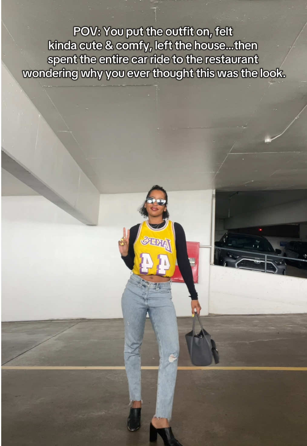 I’ve never felt more betrayed by an outfit choice of mine. Worst part? Regret didn’t set in until I was in the car ride over to the restaurant. #OutfitRegrets #POVContent #RelatableFashion #OOTDFail #TryingNewThings #RealLifeStyle #AishahTries