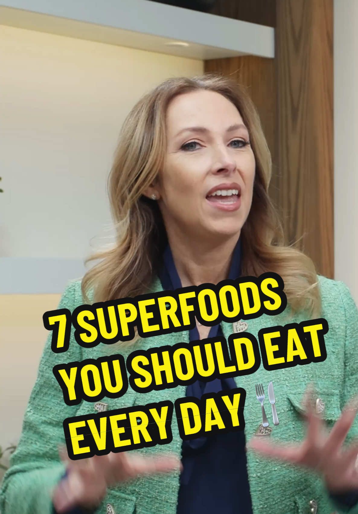 7 Superfoods You Should Eat Every Day🍴 Want to know the secret to better health? Dr. Janine reveals the top 7 foods you should be eating DAILY for optimal wellness! From superfoods to nutrient-dense staples, find out what you should be adding to your diet to boost your energy, improve your digestion, and support your overall health. Watch until the end to get the full list and start feeling your best today! #nutrition #dailyfoods