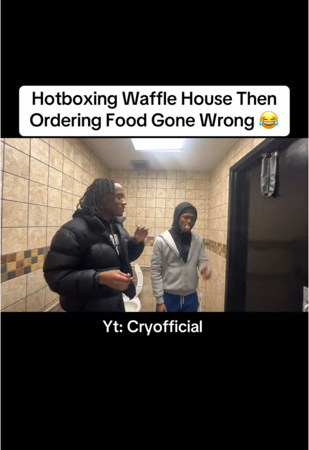 Boxing Waffle House Then Ordering Food Gone Wrong 😂 New Video Out Now Link In Bio (Yt:Cryofficial)❤️  #viralvideo #viral #funny #trending #cryofficial #youtube #vlogs #xyzbca 