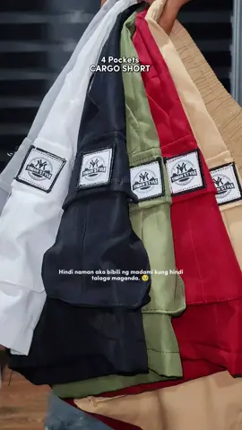 Isa lang binili ko nung una tapos dumating shet ang ganda napaorder ulit ako. 😭 #cargoshorts #unisex #yiman #fyp #foryou #foryoupage 