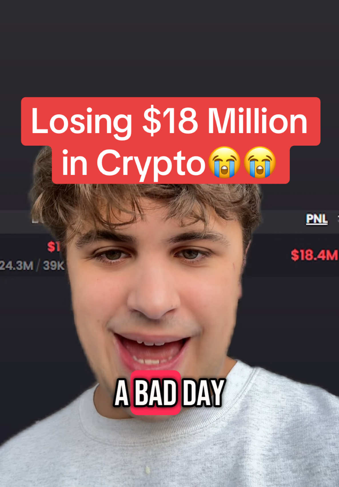 $18 Mill Loss is Crazy #Crypto #Cryptocurrency #Cryptok #CryptoTrading #Bitcoin #Ethereum #BTC #ETH #XRP #Ripple #TradeshipUniversity #Sol #Trading #RLUSD #DOGE #Memecoin #ElonMusk #Trump 