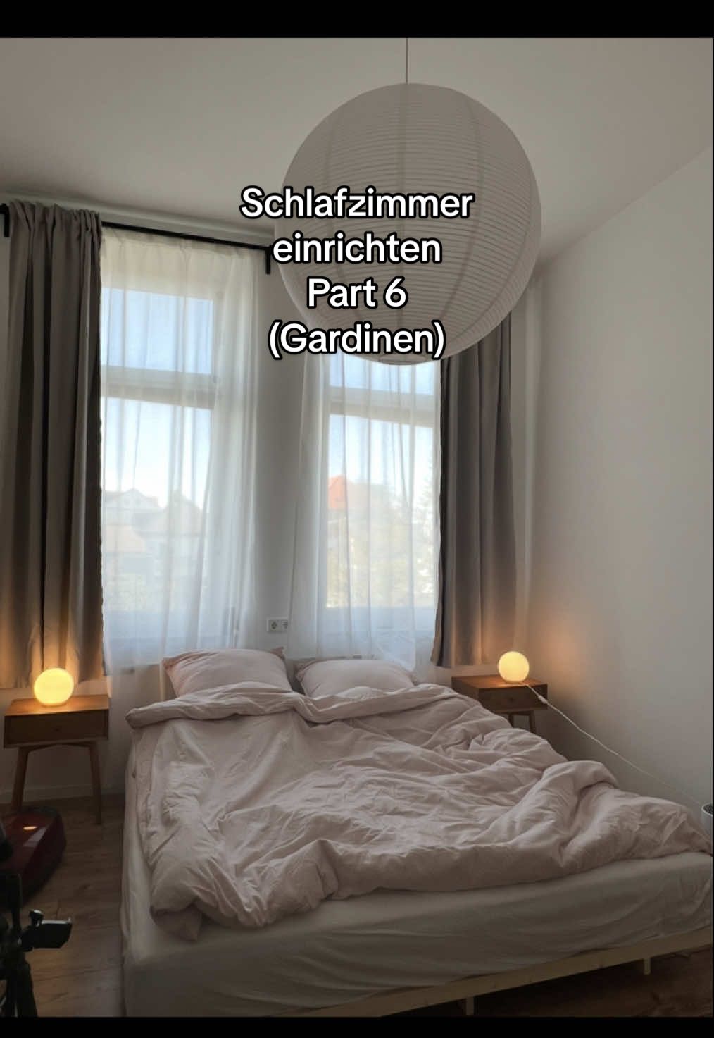 Wie kann ich mein Zimmer noch einrichten? Hab kein Plan mehr 🥹 #einrichtung #schlafzimmer #umzug #Vlog #eigenewohnung #neuewohnung #interiordesign #interior #homedecor #gardinen #vorhänge #IKEA 