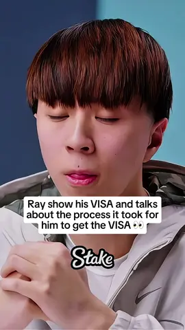 Ray show his VISA and talks about the process it took for him to get the VISA 👀 #rayasianboy #kaicenat #fyp #viral 