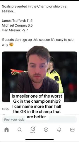 More then half the GK’s in the championship are better then him! #leedsunited #leeds #lufc #goalkeeper #goalkeepers #championship #fyp 