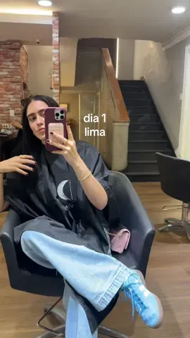 dia 1 en lima 💖 tratamiento de cabello sin formol #limaperu  