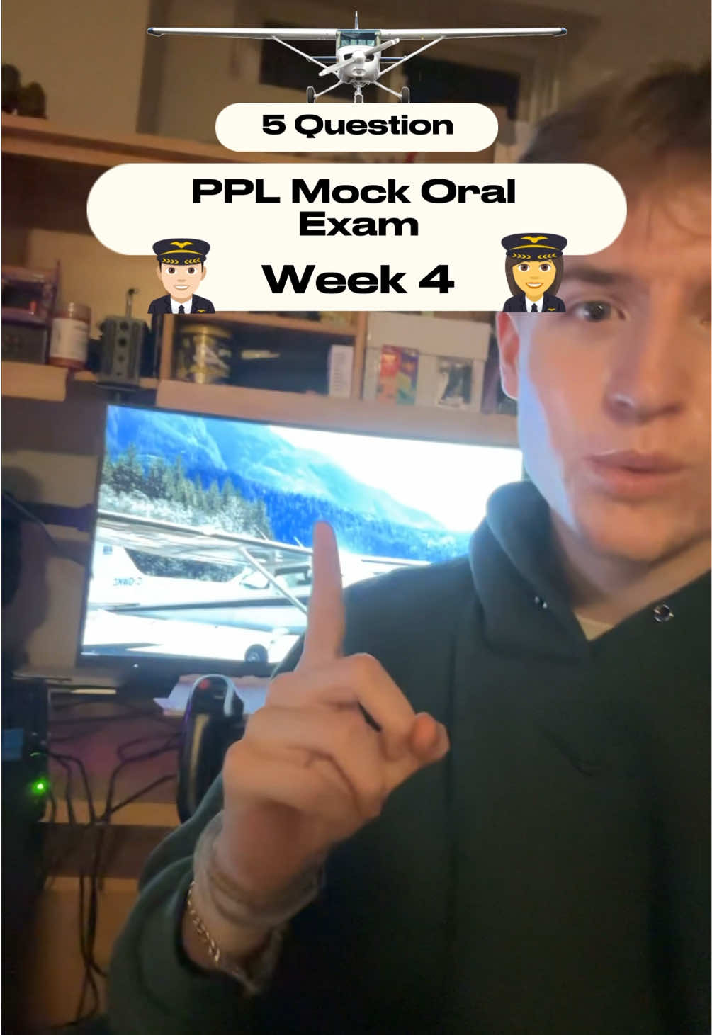 PPL Mock Oral Exam Week 4: let’s soar through your check ride prep! 🛩️ #pilot #studentpilot #aviation #flying #cessna 