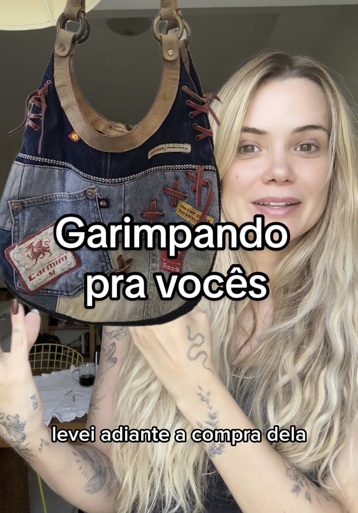 Todas estão no Enjoei! Só digitar “bolsa carmim” e vão aparecer! #moda #fashiontiktok #grwm #arrumesecomigo #boho 