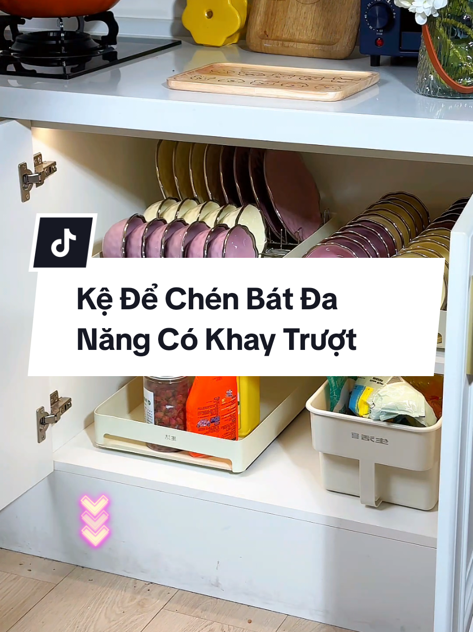 ➡️ Kệ Chén Bát - Để Đồ Nhà Bếp Đa Năng Có Khay Trượt.  ➡️ Thiết Kế Thông Minh  - Đa Dạng Kích Thước  - Tiện Ích Gọn Gàng.  . #kedelovisong #kededodanang #kededonhabep #giadungtienich #giadungtienloi #giadungthongminh #muataitiktokshop #seleluongve 
