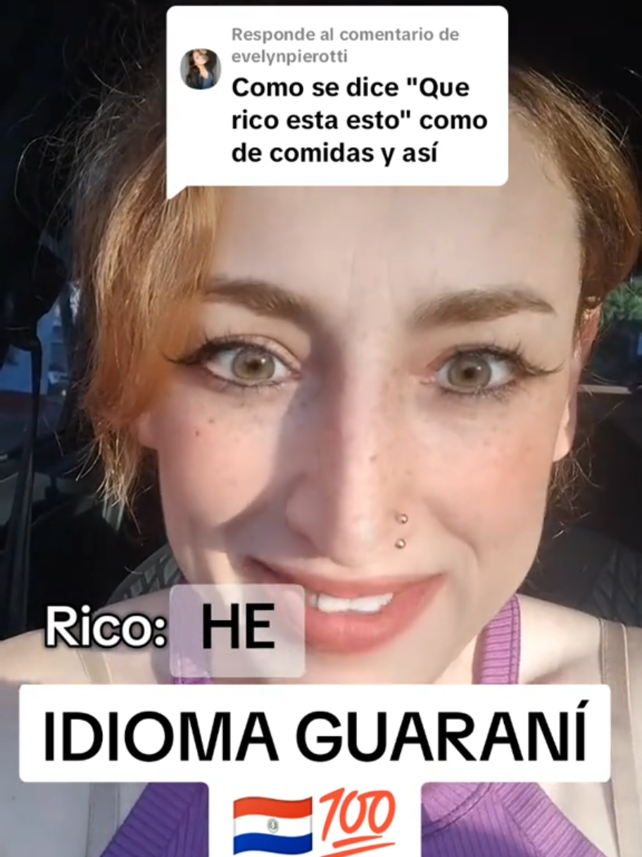 Respuesta a @evelynpierotti  Idioma GUARANÍ  #idiomaguarani🇵🇾❤💯 #paraguay🇵🇾 #tiktokparaguay🇵🇾 #paratiiiiiiii #fypシ゚viral🖤video #argentina🇦🇷 #nancy💯 