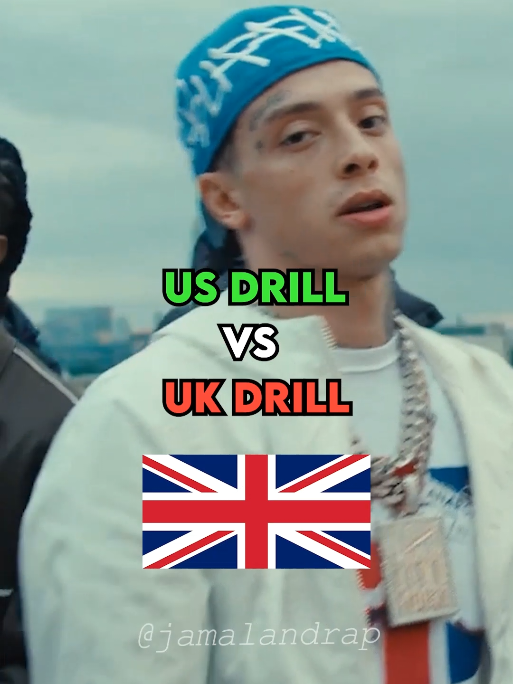 US Drill vs UK Drill #ukdrill #rap #hiphop #kingvon #kayflock #drill #nydrill #fyp #music 