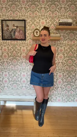 This final look turned out so TEA omg  #MidsizeStyle #Size10outfits #OOTD #MidsizeOutfits #OutfitInspo #PinterestOutfit 