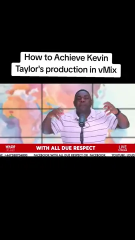 How to Achieve Kevin Taylor's Loud Silence Tv in vMix. This is how to do Kevin Taylor's 