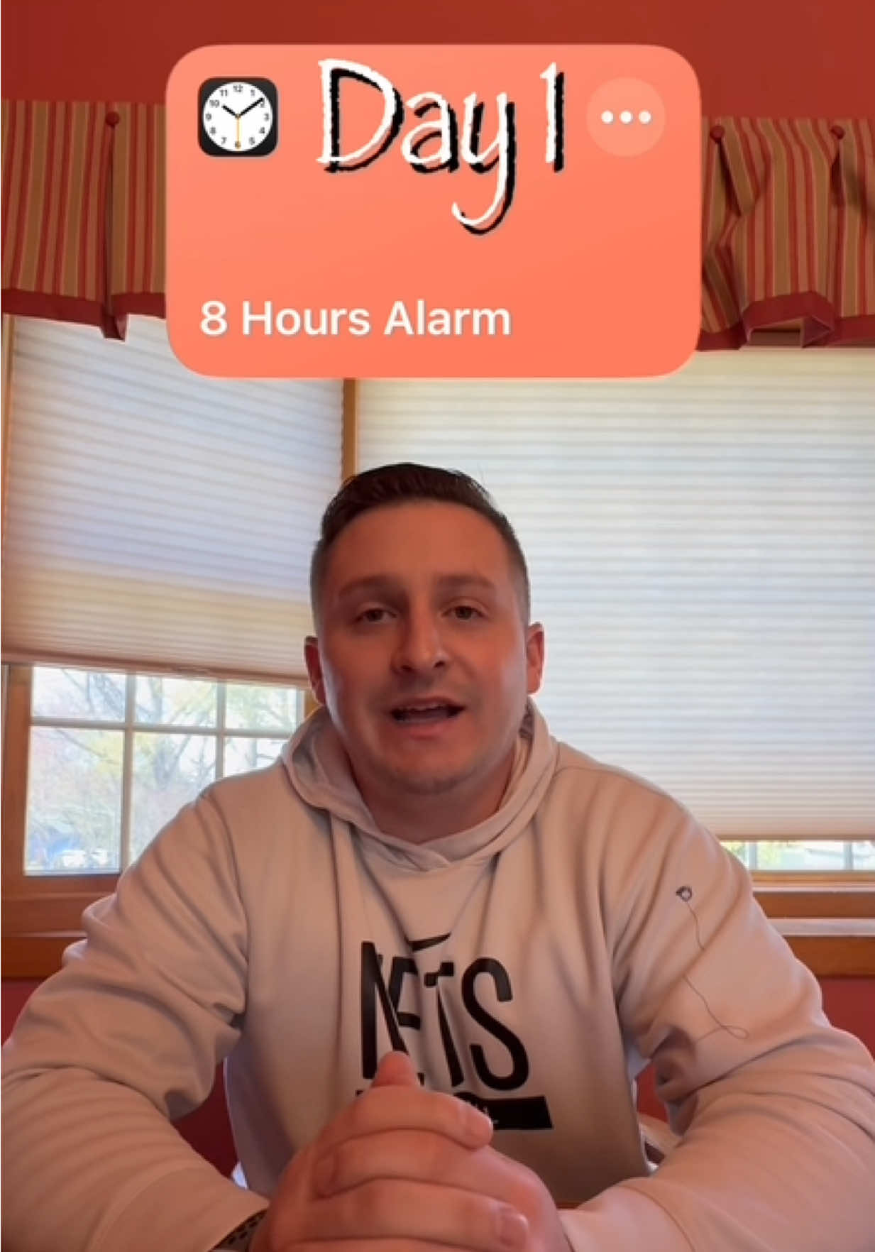Day 1 of teaching a Apple shortcut every day: 8 Hours Alarm #shortcuts #productivity #alarm #pfdailyassist #shortcut #iphonetricks #iphone #iphonetutorial 