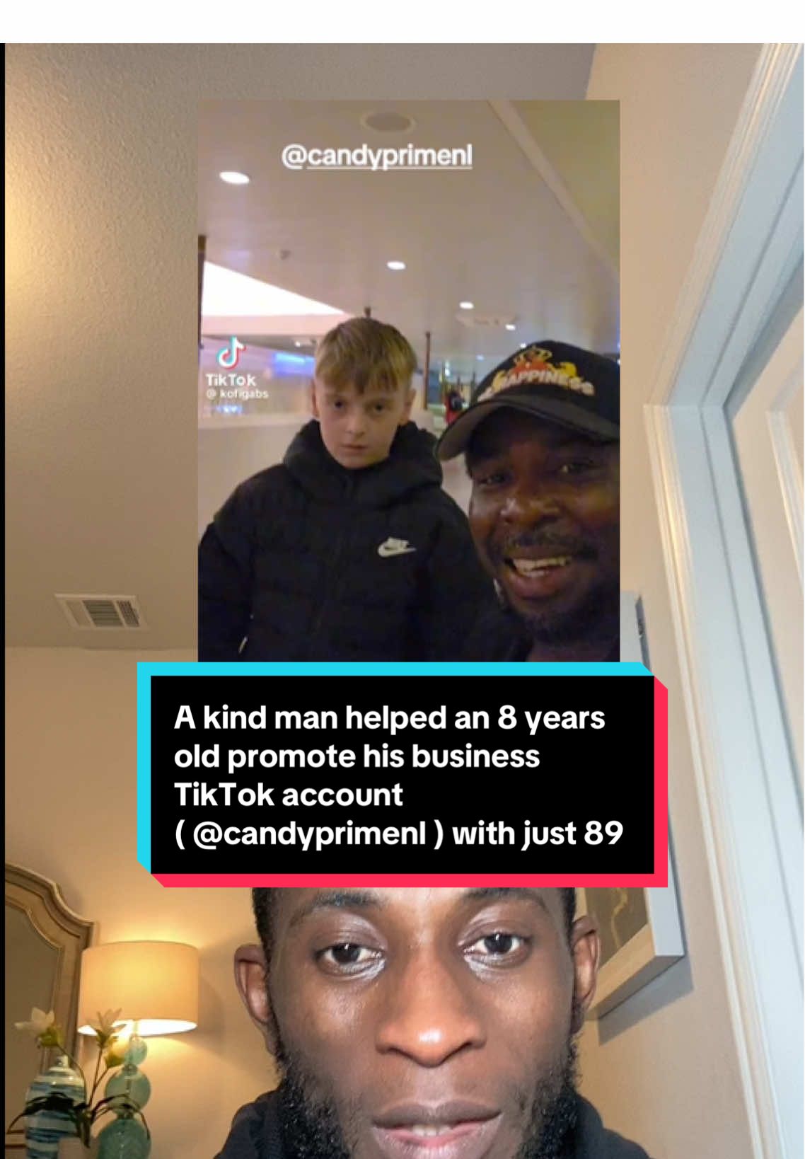 A kind man helped an 8 years old promote his business TikTok account ( @candyprimenl ) with just 89 followers. Now it’s 70k plus followers within one day…..! #mrhappiness #candyprimenl #kindness #netherlands #tiktoknetherlands #netherlands🇳🇱  #tiktokbusiness #oneday #fypage #promote #courage #business #showkindness #kindnessmatters 