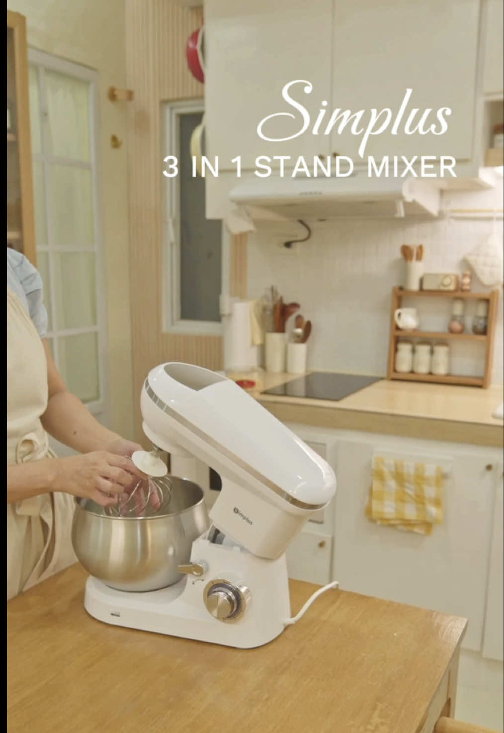 Trying out the Simplus Stand Mixer ✨ #simplus #simplusph #mcnwinbegin  @simplus_ph 