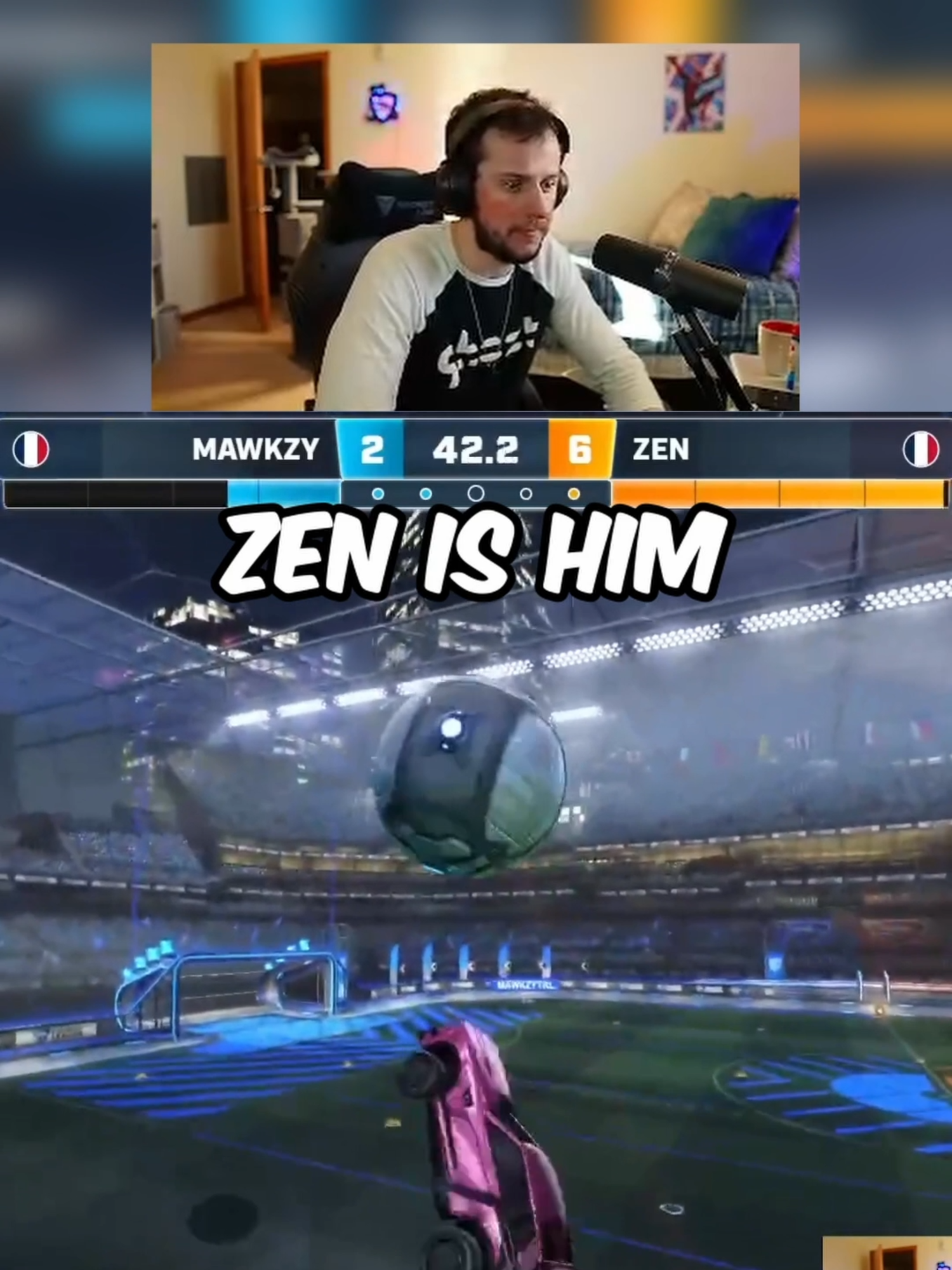 Zen is just DIFFERENT #rocketleague #rl #gaming