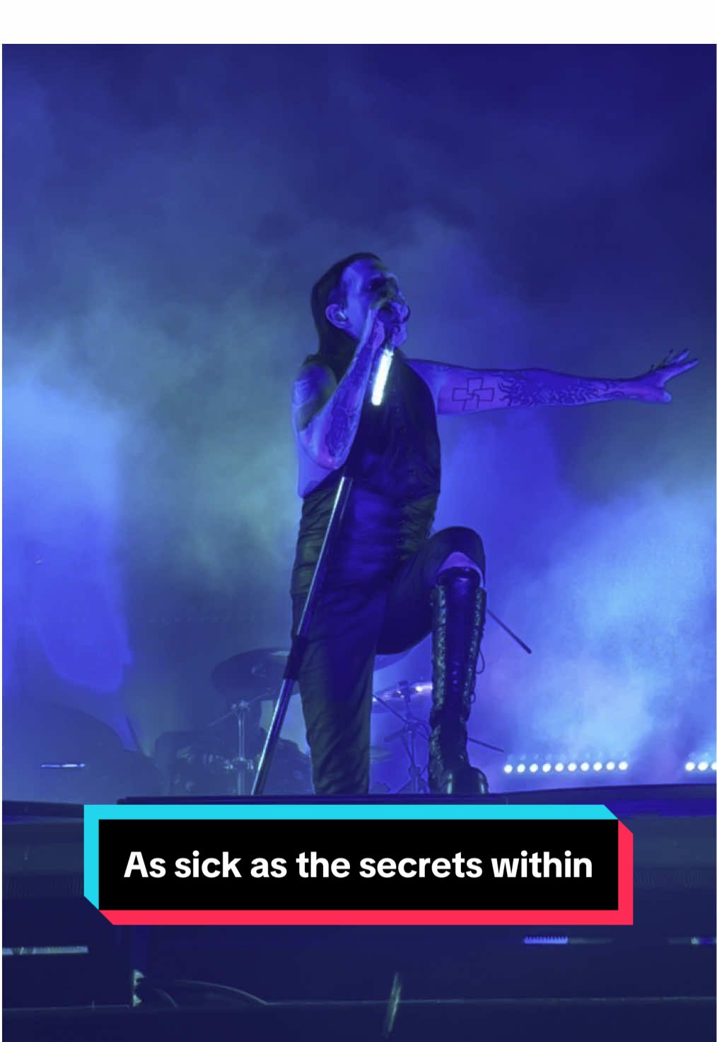 As sick as the secrets within!! @Marilyn Manson @Vivo X El Rock #vivoxelrock #marilynmanson #lurin #perú #fyp #lima #2025 #antichristsuperstar #oneassassinationundegod 