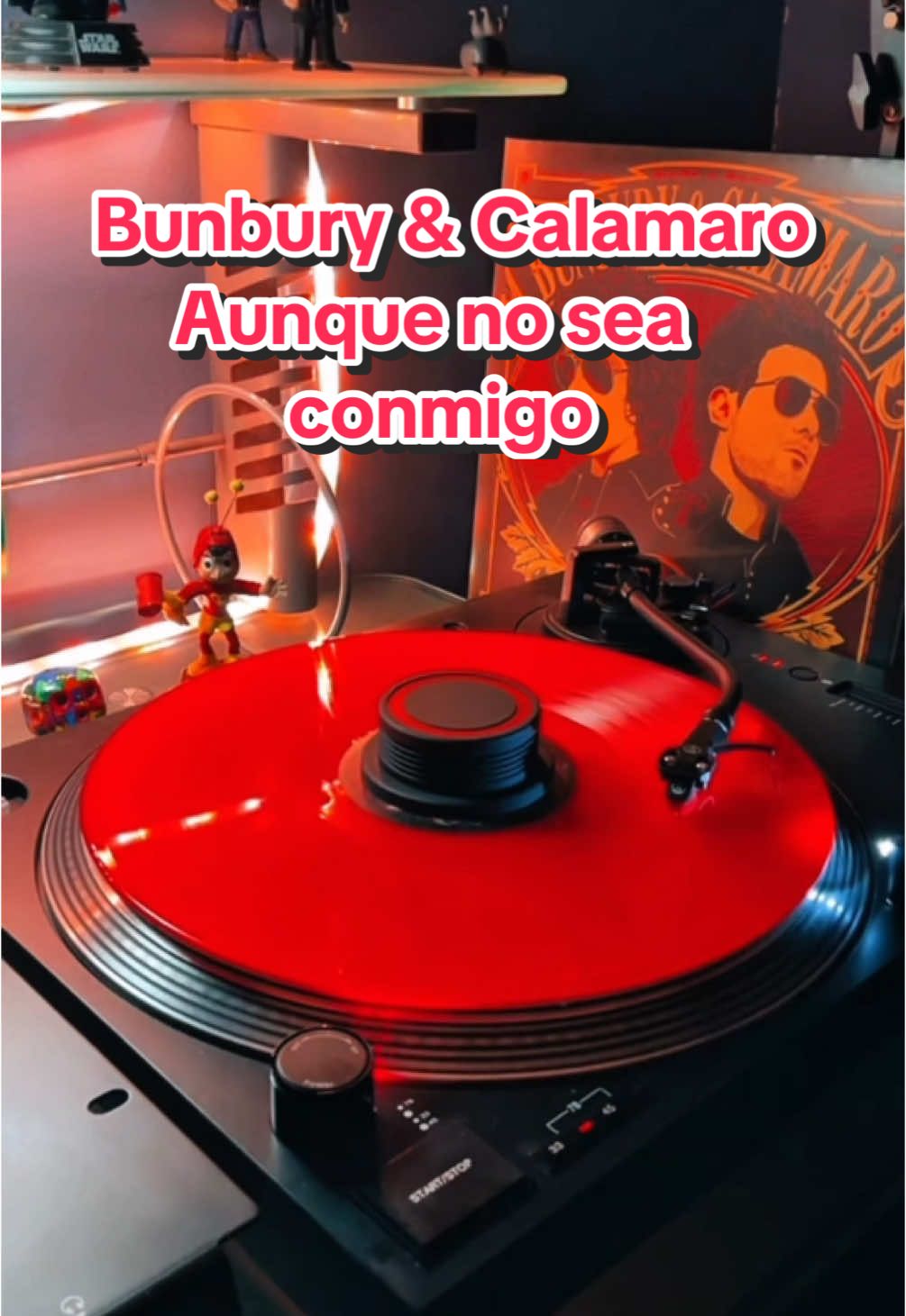 Bunbury & Calamaro - Aunque no sea conmigo   #vinyl #vinilo #lp #vinylcollection #record #recordcollection #bunbury #calamaro #aunquenoseaconmigo #hijosdelpueblo #amaltiempobuenosvinilos 