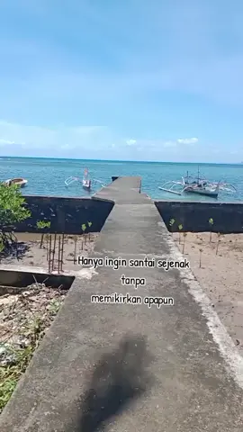 nikmati seadanya  jangan meniru mereka yang punya segalanya🥰 #healing #pulau