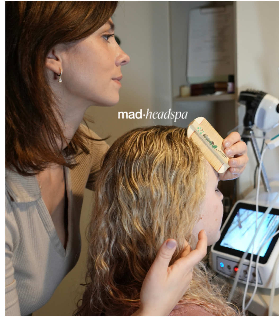 Now you can book your Japanese head spa with MAD on Saturday April 5th, limited spots available | Link in BIO #headspa #asmr #StressRelief #chicago #booknow 
